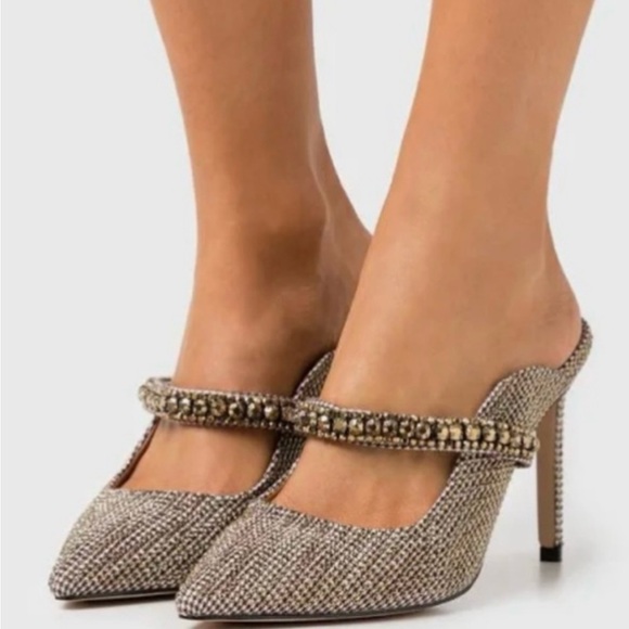 Kurt Geiger Shoes - Kurt Geiger London Duke Crystal Pointed Mules